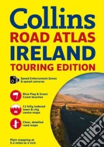 Collins Road Atlas Ireland libro in lingua di Collins Uk (COR)