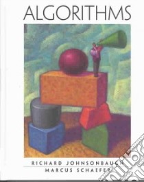 Algorithms libro in lingua di Johnsonbaugh Richard, Schaefer Marcus