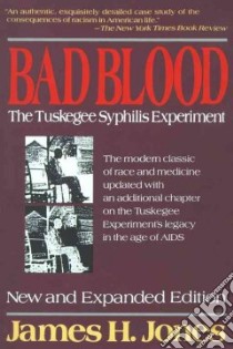 Bad Blood libro in lingua di Jones James H.