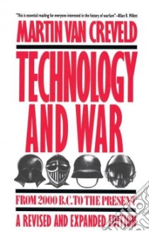 Technology and War libro in lingua di Van Creveld Martin L.