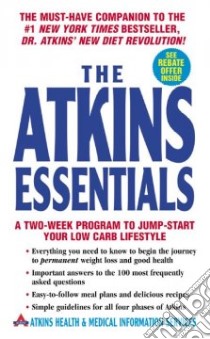 The Atkins Essentials libro in lingua di Not Available (NA)