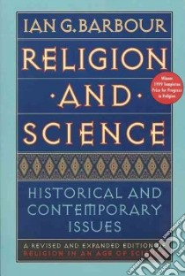 Religion and Science libro in lingua di Barbour Ian G.