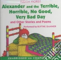 Alexander and the Terrible, Horrible, No Good, Very Bad Day (CD Audiobook) libro in lingua di Viorst Judith, Danner Blythe (NRT)