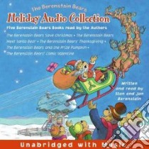 The Berenstain Bears Holiday Audio Collection (CD Audiobook) libro in lingua di Berenstain Stan, Berenstain Jan, Berenstain Stan (NRT), Berenstain Jan (NRT)