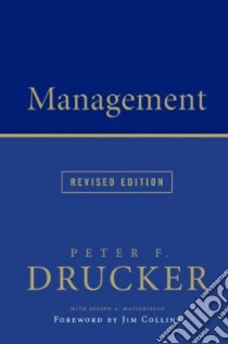 Management libro in lingua di Drucker Peter Ferdinand, MacIariello Joseph A.