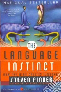 The Language Instinct libro in lingua di Pinker Steven