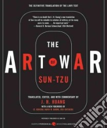 The Art of War libro in lingua di Sun-tzu, Huang J. H.