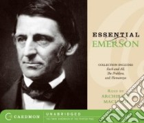Essential Emerson (CD Audiobook) libro in lingua di Emerson Ralph Waldo, MacLeish Archibald (NRT)