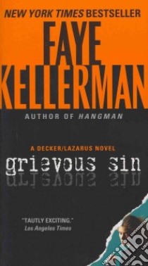 Grievous Sin libro in lingua di Kellerman Faye
