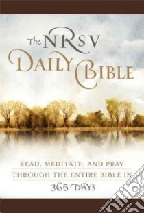 The NRSV Daily Bible libro in lingua di Harper Bibles (COR)