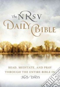 The NRSV Daily Bible libro in lingua di Harper Bibles (COR)