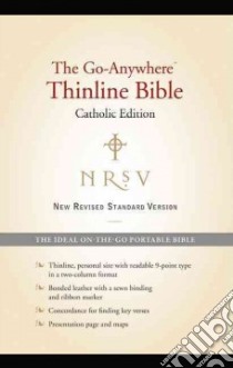 The Go-Anywhere Thinline Bible Catholic Edition libro in lingua di Harper Bibles (COR)