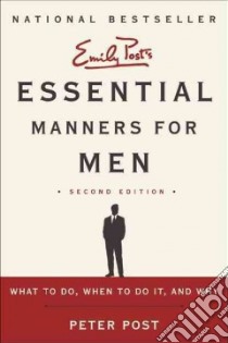 Essential Manners for Men libro in lingua di Post Peter