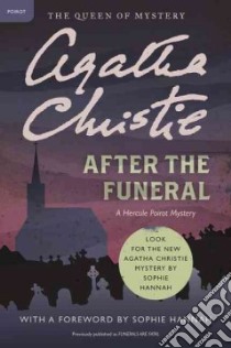 After the Funeral libro in lingua di Christie Agatha, Hannah Sophie (INT)