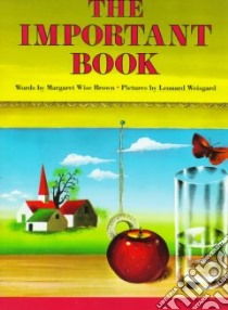 The Important Book libro in lingua di Brown Margaret Wise