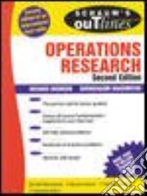 Schaum's Outline of Theory and Problems of Operations Research libro in lingua di Bronson Richard, Naadimuthu Govindasami