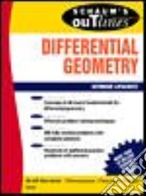 Schaum's Outline of Differential Geometry libro in lingua di Lipschutz Marti
