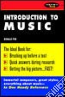 Introduction to Music libro in lingua di Pen Ronald