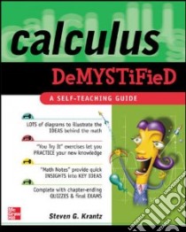 Calculus Demystified libro in lingua di Steven G Krantz