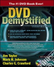 DVD Demystified libro in lingua di Taylor Jim, Johnson Mark R., Crawford Charles G.
