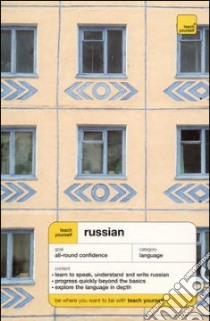 Teach Yourself Russian Complete Course libro in lingua di West Daphne