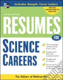 Resumes for Science Careers libro in lingua di McGraw-Hill (EDT)