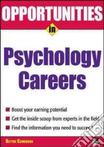 Opportunities in Psychology Careers libro in lingua di Super Charles M., Super Donald E. Ph.D.