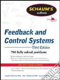 Schaum's Outline of Feedback and Control Systems libro in lingua di Joseph DiStefano