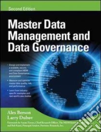 Master Data Management and Data Governance libro in lingua di Berson Alex, Dubov Larry