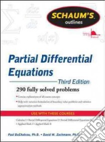 Schaum's Outline Partial Differential Equations libro in lingua di Duchateau Paul, Zachmann David W. Ph.D.
