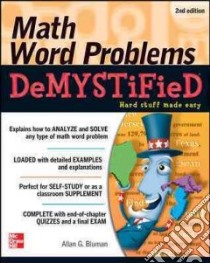 Math Word Problems Demystified libro in lingua di Bluman Allan G.