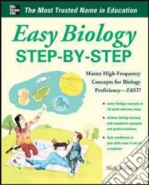 Easy Biology Step-by-Step libro in lingua di Vivion Nichole