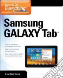 How to Do Everything Samsung Galaxy Tab libro in lingua di Hart-Davis Guy
