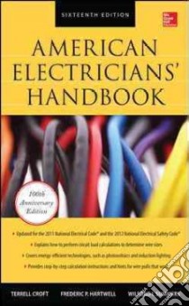 American Electricians Handbook libro in lingua di Croft Terrell, Hartwell Frederic P., Summers Wilford I.