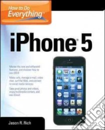 iPhone 5 libro in lingua di Rich Jason R.