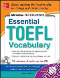 McGraw-Hill Education Essential Vocabulary for the TOEFL Test libro in lingua di Engelhardt Diane