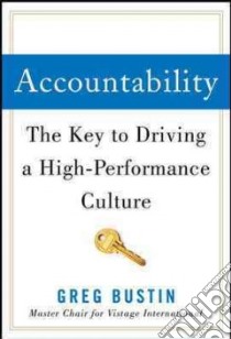 Accountability libro in lingua di Bustin Greg