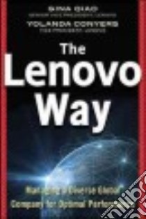 The Lenovo Way libro in lingua di Qiao Gina, Conyers Yolanda