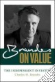 Brandes on Value libro in lingua di Brandes Charles H.