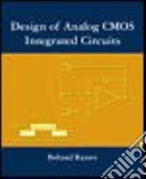 Design of Analog Cmos Integrated Circuits libro in lingua di Razavi Behzad