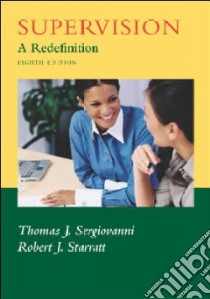 Supervision libro in lingua di Sergiovanni Thomas J., Starratt Robert J.