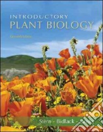 Introductory Plant Biology libro in lingua di Stern Kingsley R., Bidlack James E., Jansky Shelley