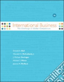 International Business libro in lingua di Ball Donald A., McCulloch Wendell H., Geringer Michael, Minor Michael S.