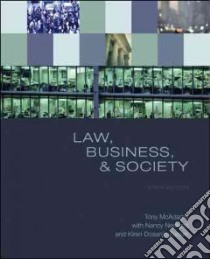 Law, Business, and Society libro in lingua di McAdams Tony, Neslund Nancy, Zucker Kiren Dosanjh