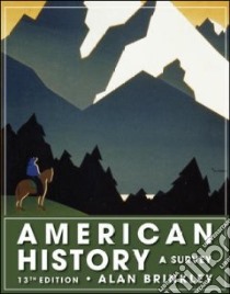 American History libro in lingua di Brinkley Alan