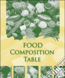 Food Nutrition Guide/Food Composition Table libro in lingua di Not Available (NA)