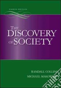 The Discovery of Society libro in lingua di Collins Randall, Makowsky Michael