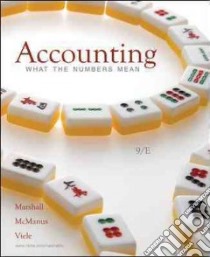 Accounting libro in lingua di Marshall David H., McManus Wayne W., Viele Daniel F.