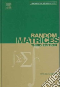 Random Matrices libro in lingua di Mehta Madan Lal