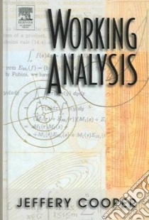 Working Analysis libro in lingua di Cooper Jeffery
